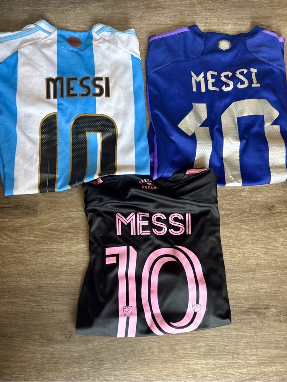 Messi Argentina Inter Miami Jersey Bundle Size L (3)